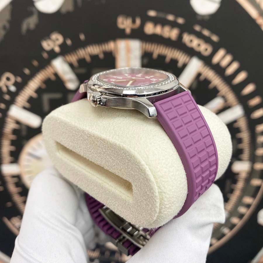 Patek Philippe Aquanaut Quartz 35mm 5067A Pink Dial Pre-Owned - Gotham Trading