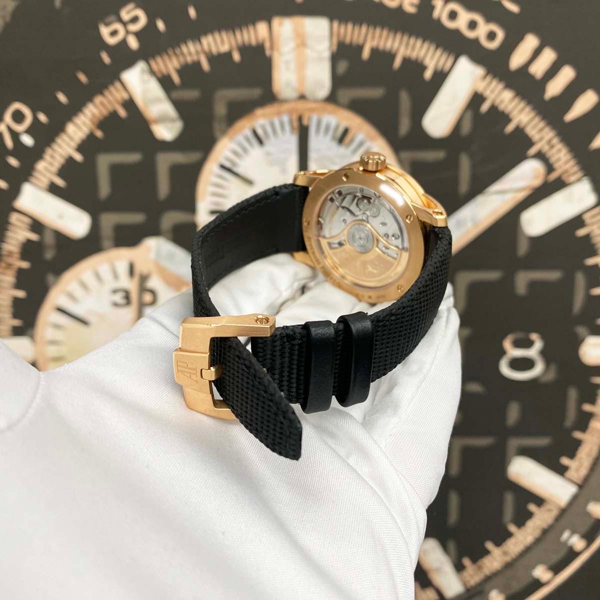 Audemars Piguet Code 11.59 Selfwinding 41mm 15210OR.OO.A002KB.03 Smoked Blue Dial 2022 Pre-Owned - Gotham Trading