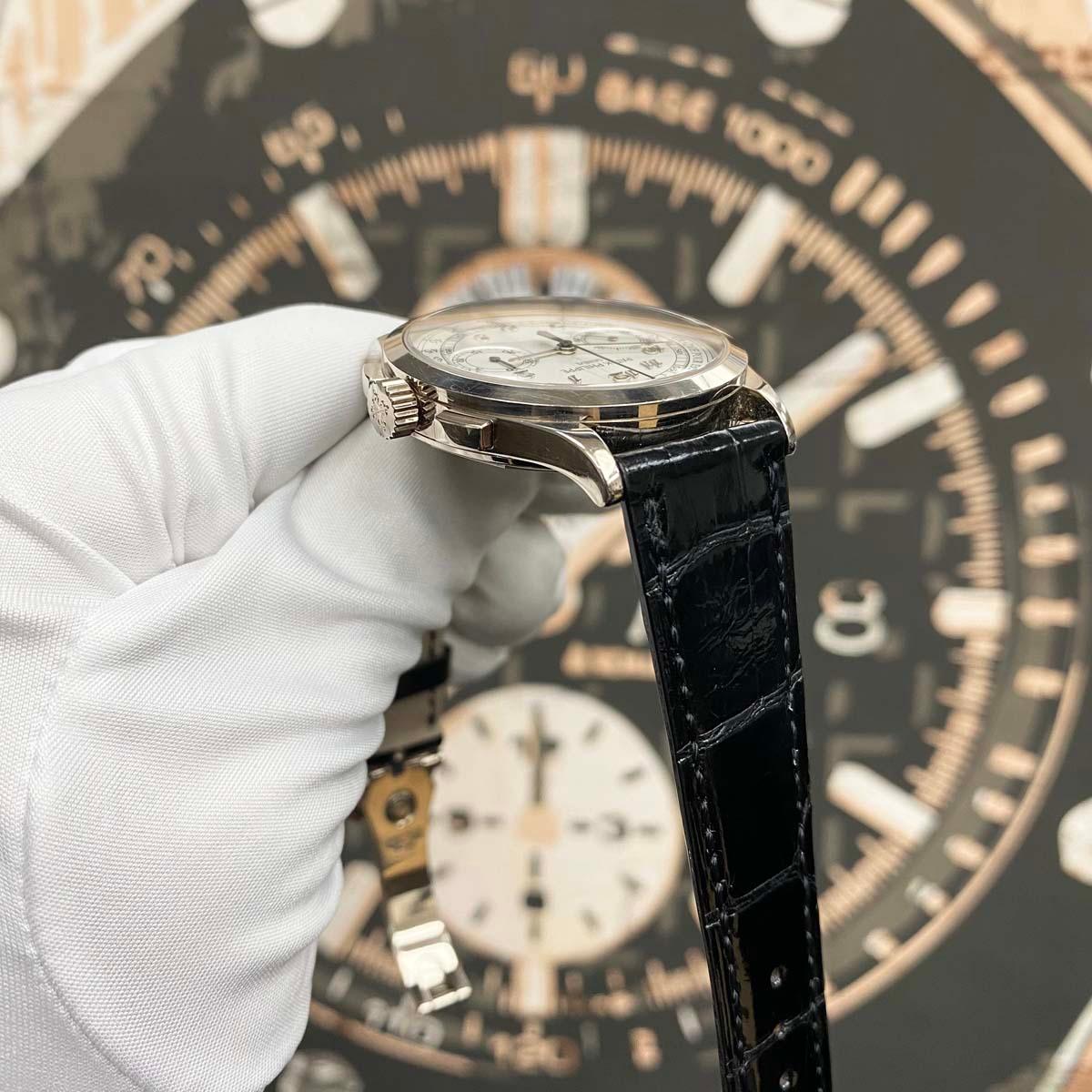 Patek Philippe Chronograph Complication 39mm 5170G Silver Dial Pre-Owned - Gotham Trading