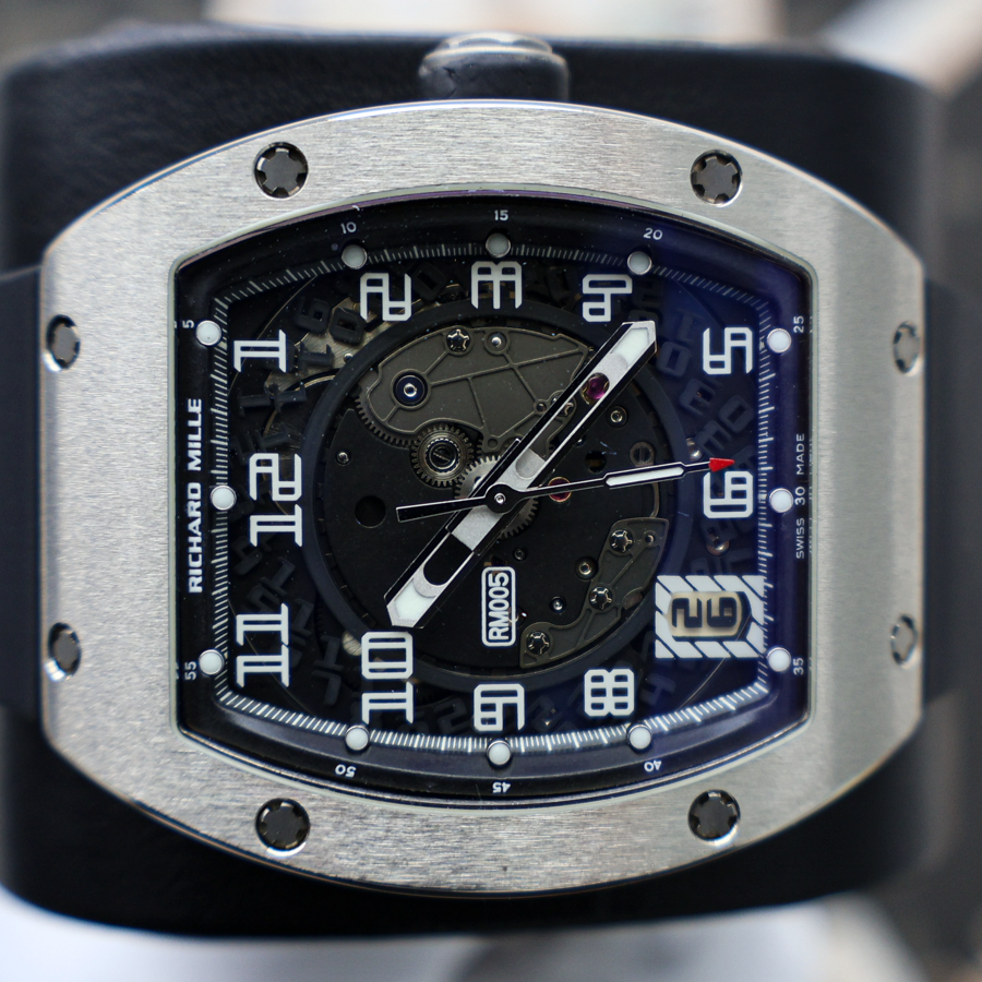 Richard Mille RM005 White Gold 45mm Openworked Dial Pre-Owned