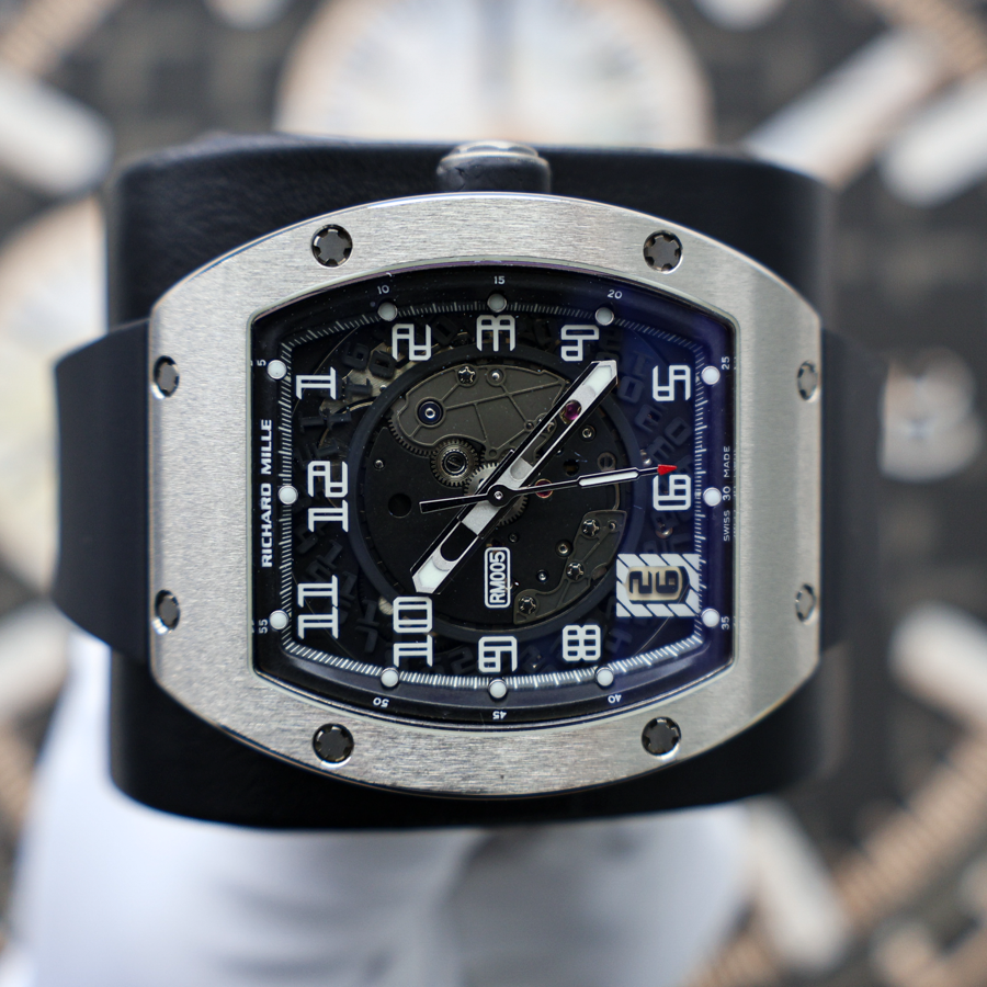 Richard Mille RM005 White Gold 45mm Openworked Dial Pre-Owned