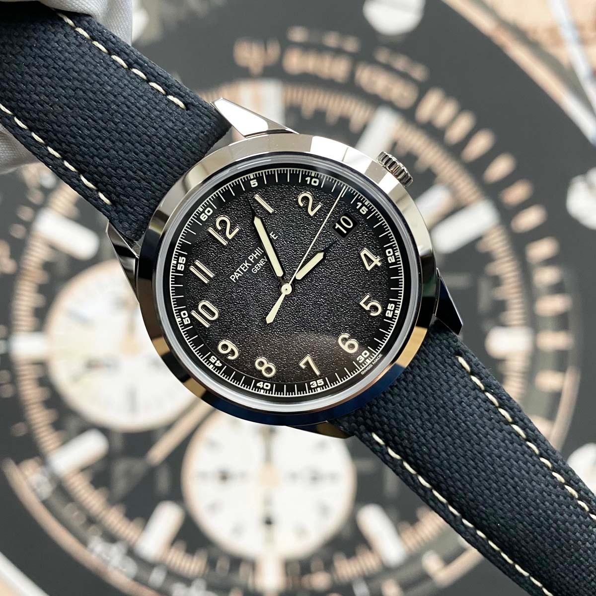 Patek Philippe Calatrava 40mm 5226G-001 Charcoal Grey Dial 2022 Unworn - Gotham Trading