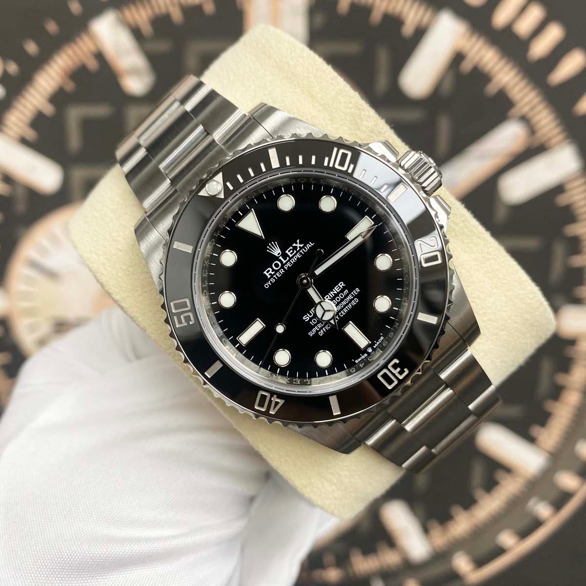 Rolex Submariner 41mm 124060 Black Dial 2023 Unworn! - Gotham Trading