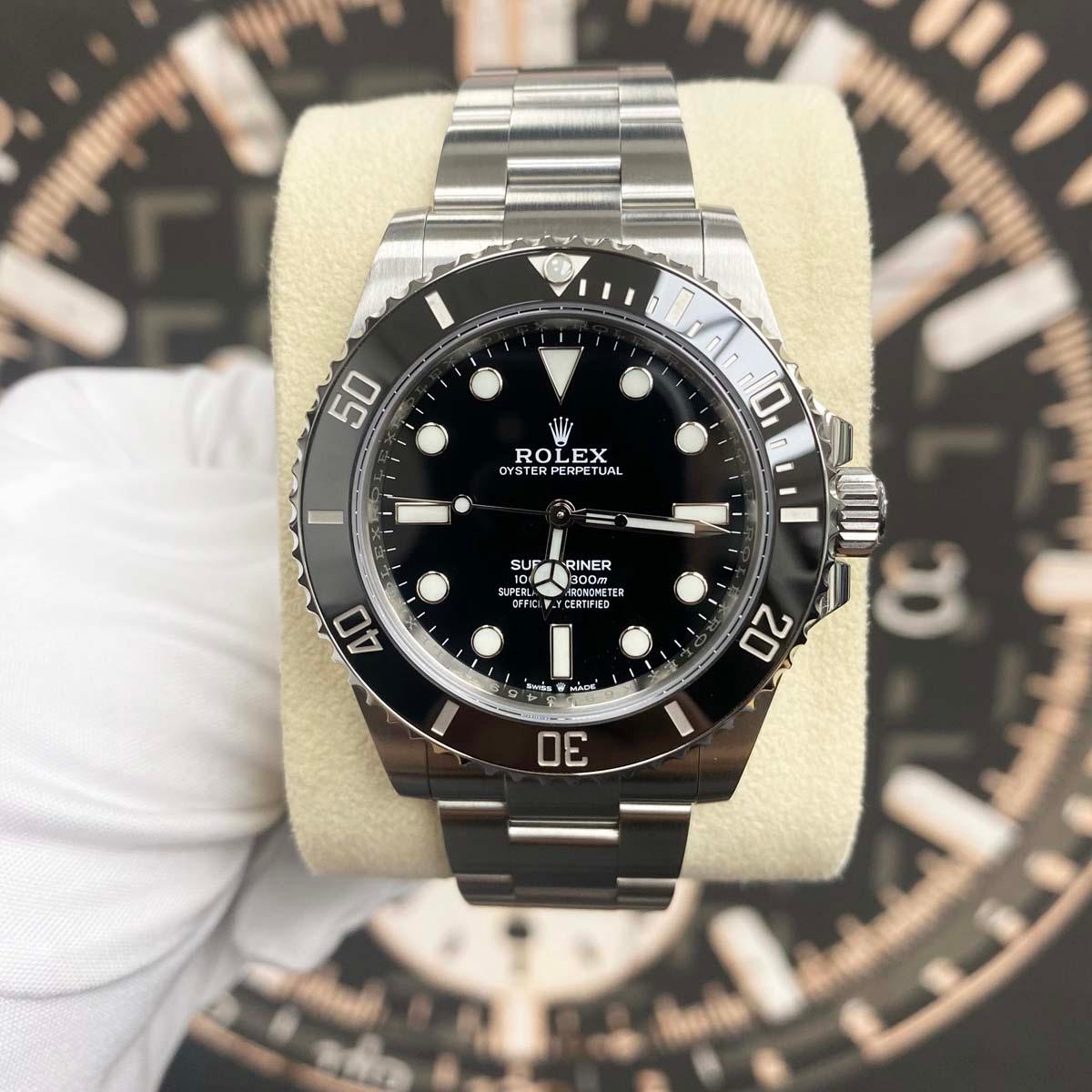 Rolex Submariner 41mm 124060 Black Dial 2023 Unworn! - Gotham Trading
