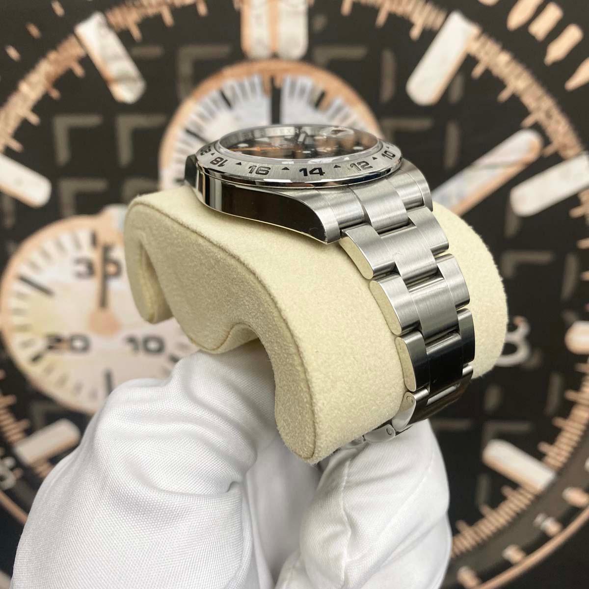 Rolex Explorer II 216570 42mm Black Dial Pre-Owned - Gotham Trading