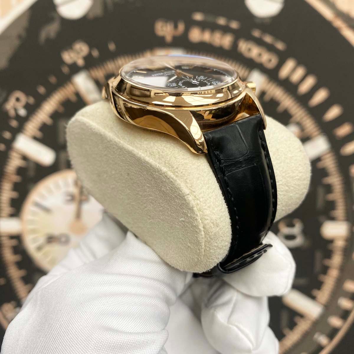 Patek Philippe Annual Calendar Chronograph Complication 40mm 5960R-012 Black Dial Pre-Owned - Gotham Trading