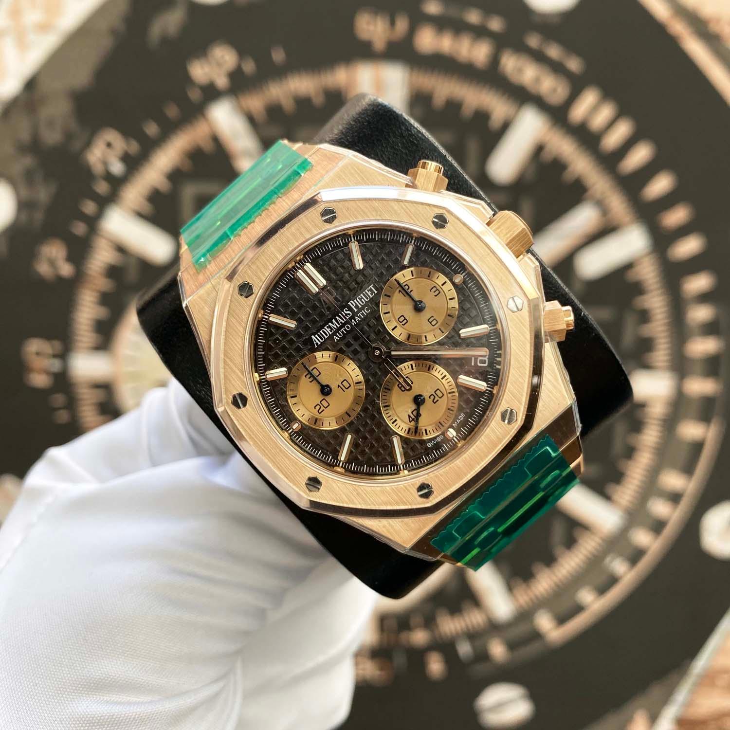 Audemars Piguet Royal Oak Chronograph 41mm 26239OR.OO.1220OR.02 Brown Dial - Gotham Trading