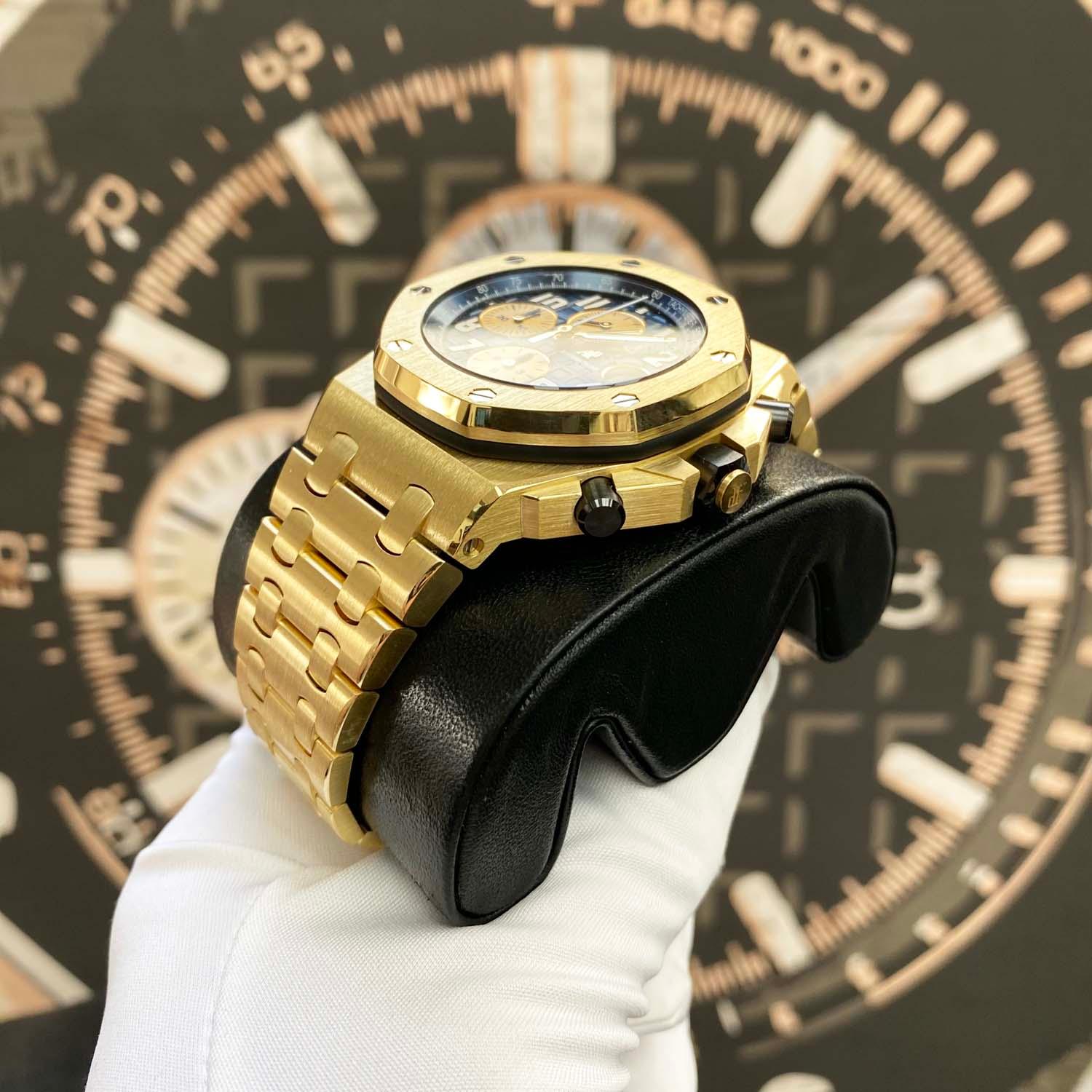 Audemars Piguet Royal Oak Offshore Chronograph 42mm 26470BA Blue Dial Pre-Owned - Gotham Trading