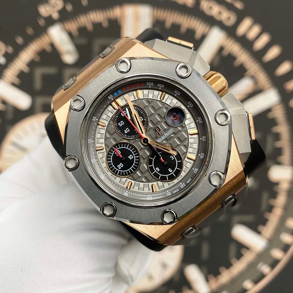 Audemars Piguet Limited Edition Michael Schumacher Royal Oak Offshore 44mm 26568OM Pre-Owned - Gotham Trading