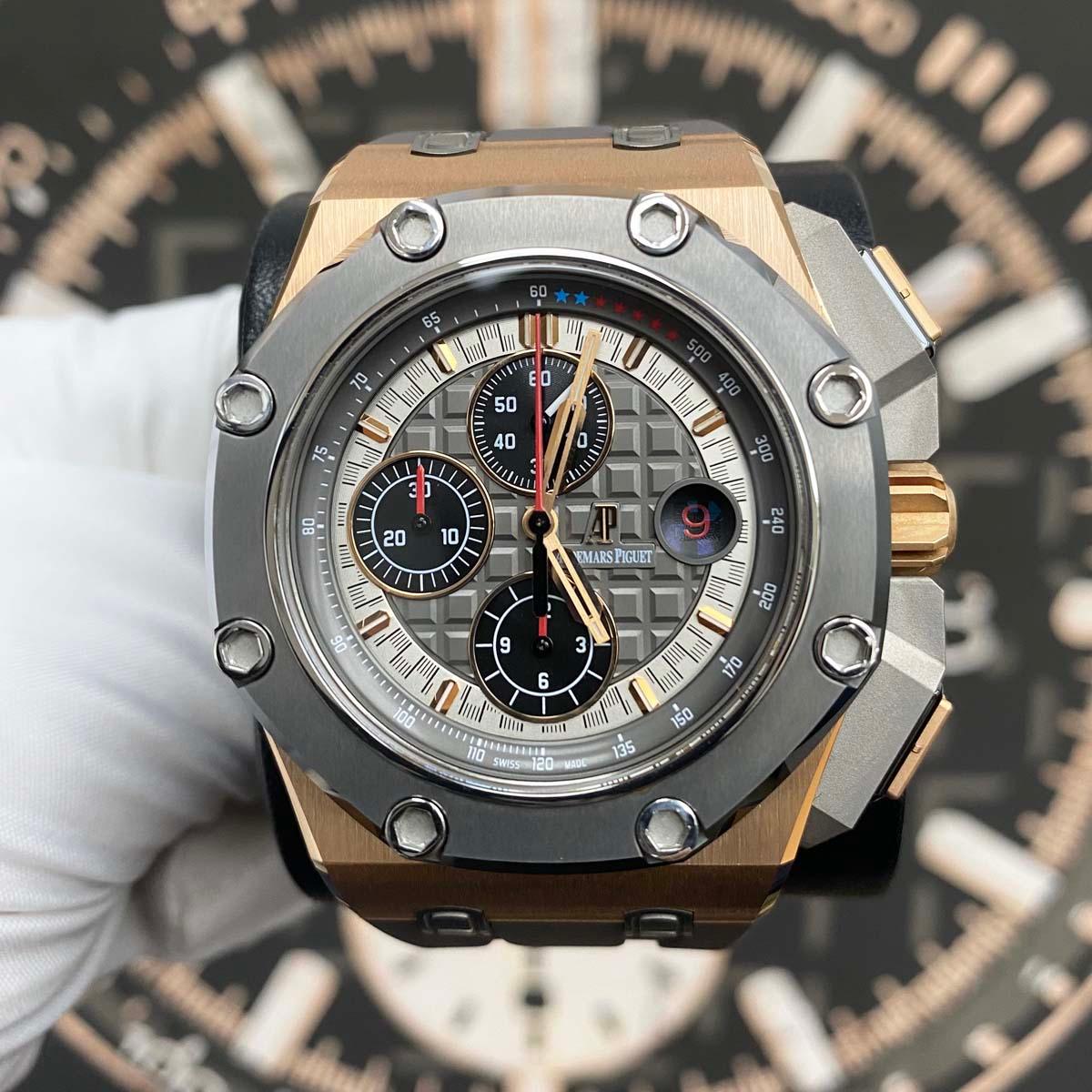 Audemars Piguet Limited Edition Michael Schumacher Royal Oak Offshore 44mm 26568OM Pre-Owned - Gotham Trading