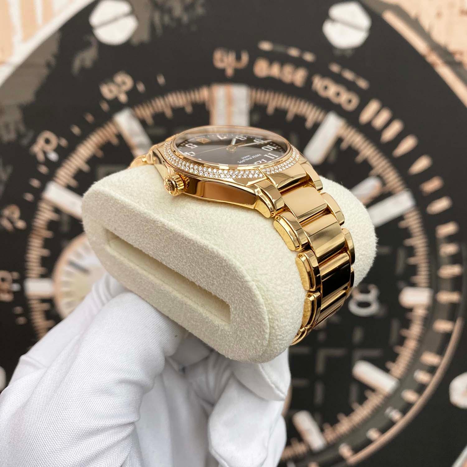 Patek Philippe Round Automatic Twenty-4 36mm 7300/1200R Brown Dial - Gotham Trading