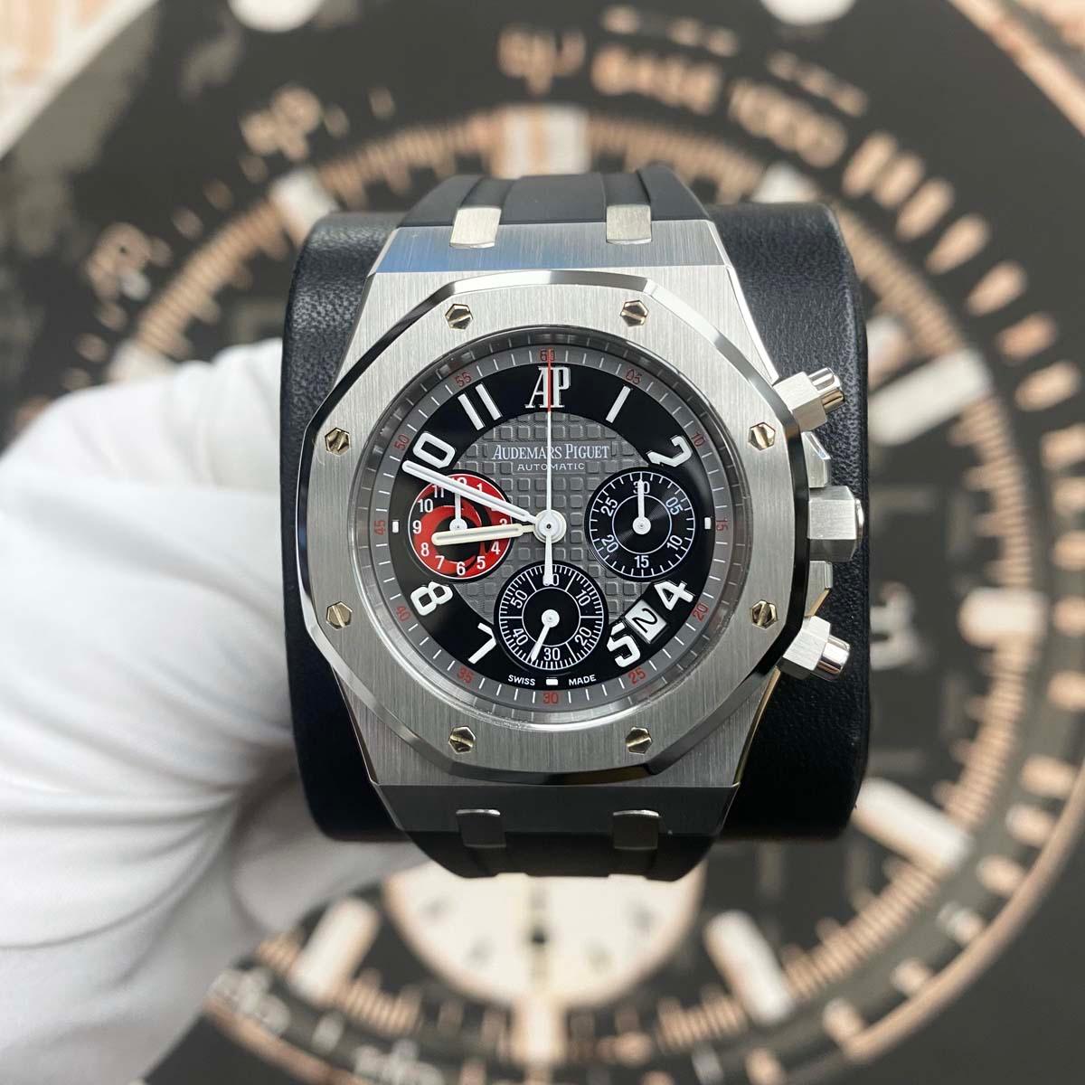Audemars Piguet Royal Oak City of Sails Limited Edition 39mm 25979ST.0.0002CA.01 Black Dial Pre-Owned - Gotham Trading