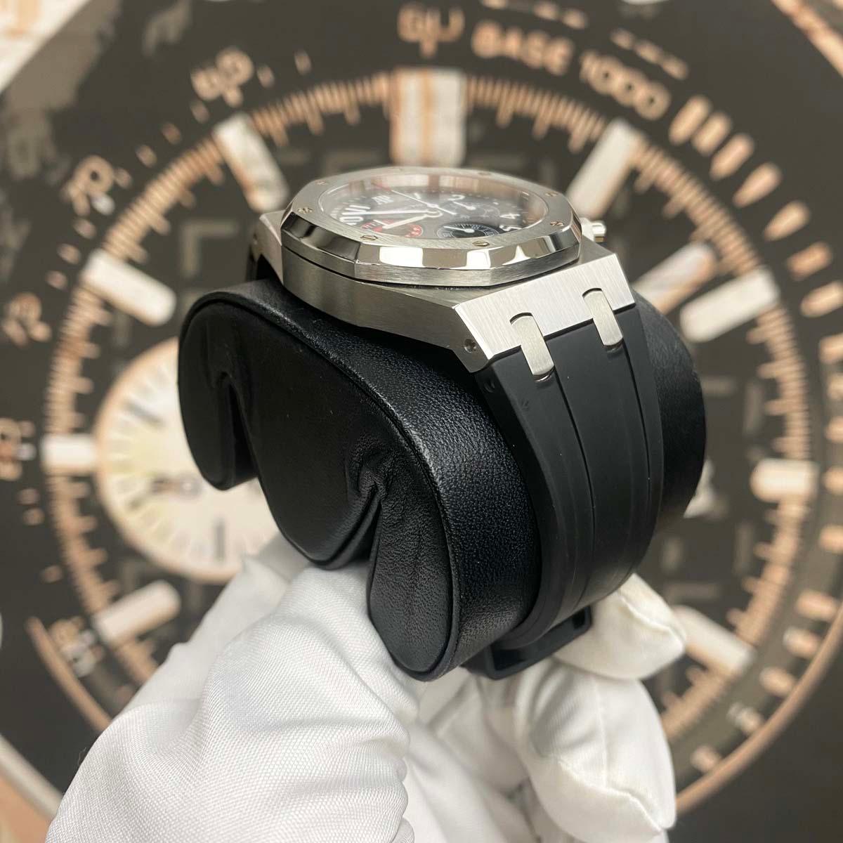 Audemars Piguet Royal Oak City of Sails Limited Edition 39mm 25979ST.0.0002CA.01 Black Dial Pre-Owned - Gotham Trading