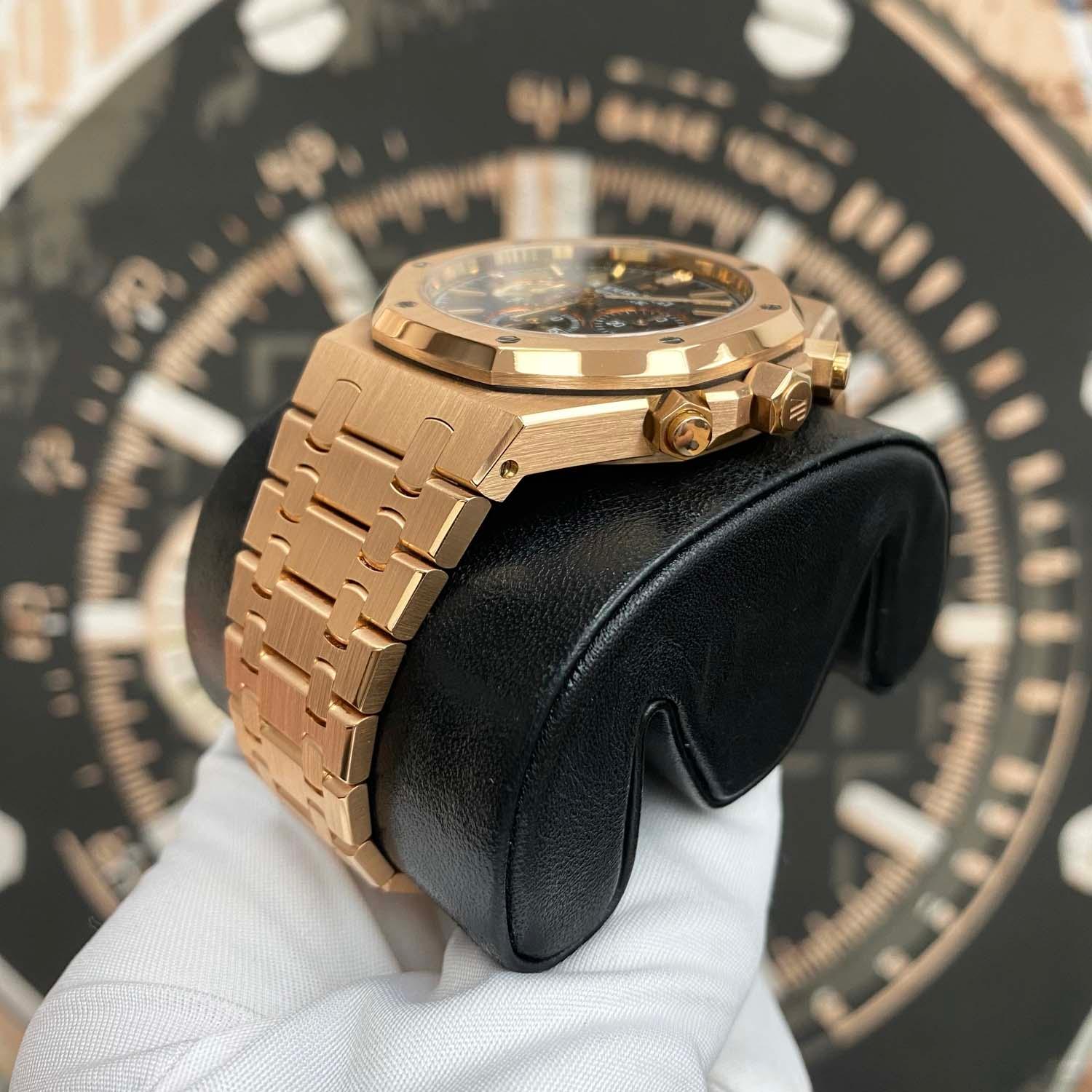 Audemars Piguet Royal Oak Chronograph 41mm 26320OR.OO.1220OR.01 Black Dial Pre-Owned - Gotham Trading