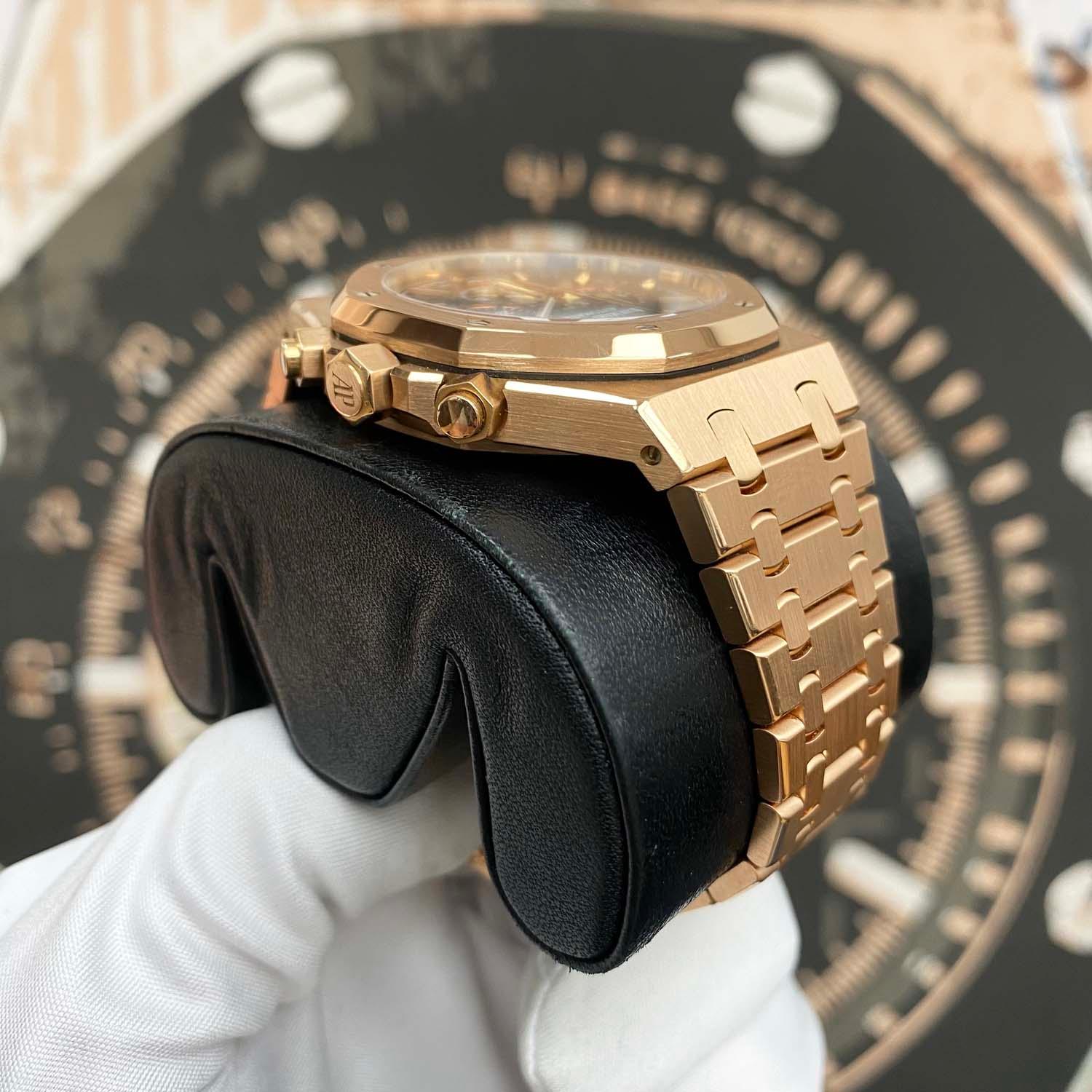 Audemars Piguet Royal Oak Chronograph 41mm 26320OR.OO.1220OR.01 Black Dial Pre-Owned - Gotham Trading