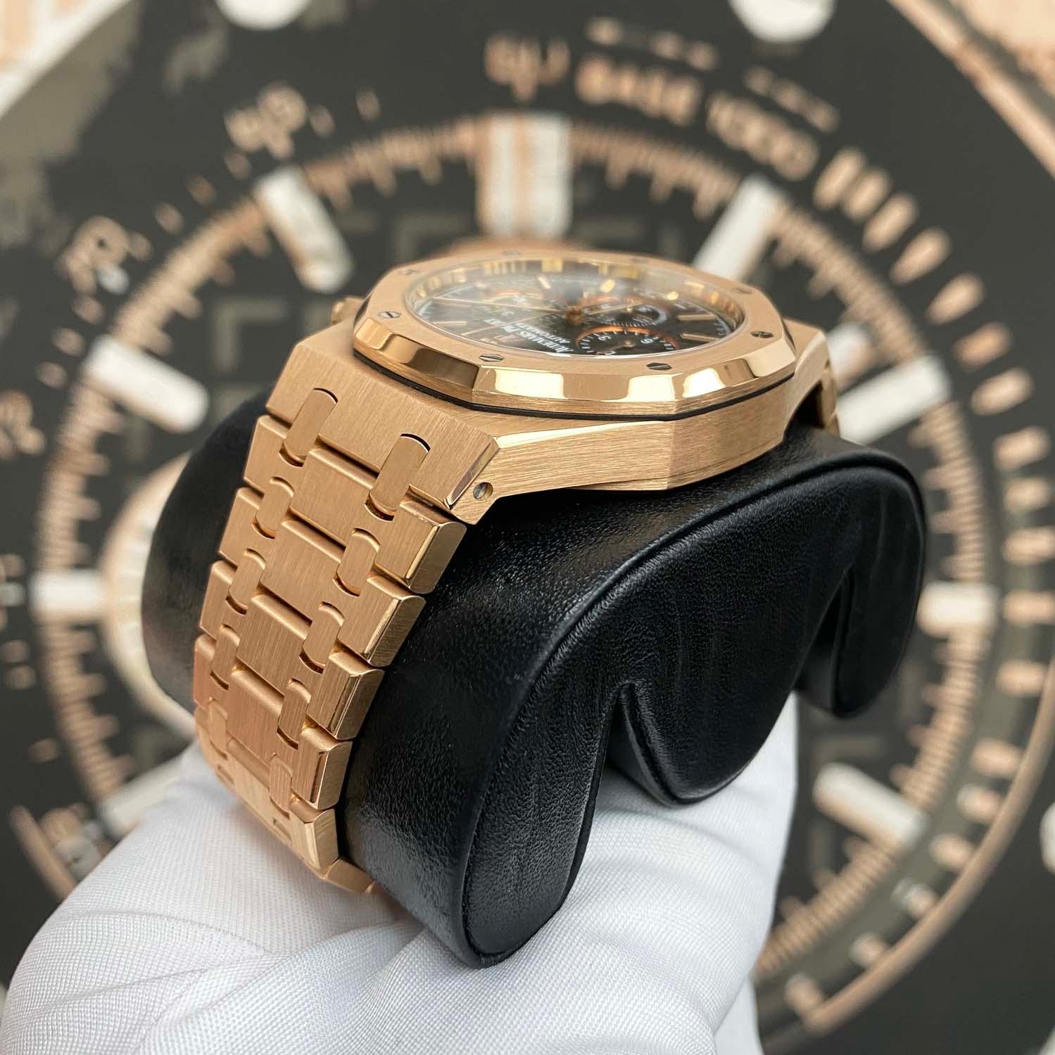 Audemars Piguet Royal Oak Chronograph 41mm 26320OR.OO.1220OR.01 Black Dial Pre-Owned - Gotham Trading