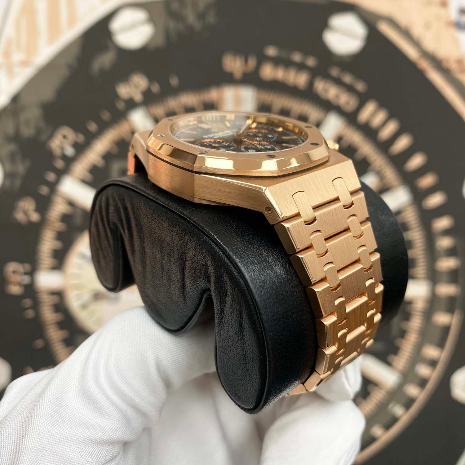 Audemars Piguet Royal Oak Chronograph 41mm 26320OR.OO.1220OR.01 Black Dial Pre-Owned - Gotham Trading