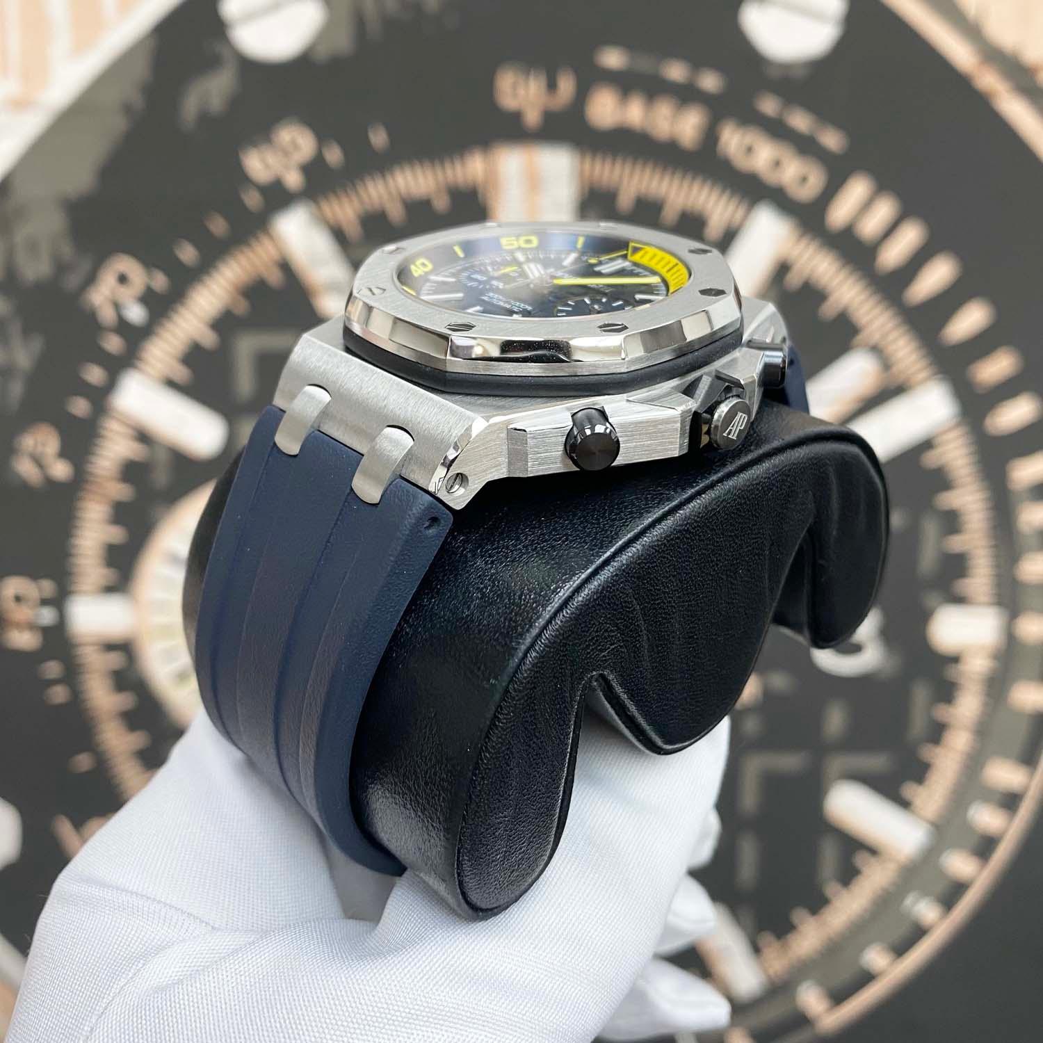 Audemars Piguet Limited Edition Royal Oak Offshore Diver 42mm 26703ST.OO.A027CA.01 Blue Dial Pre-Owned - Gotham Trading
