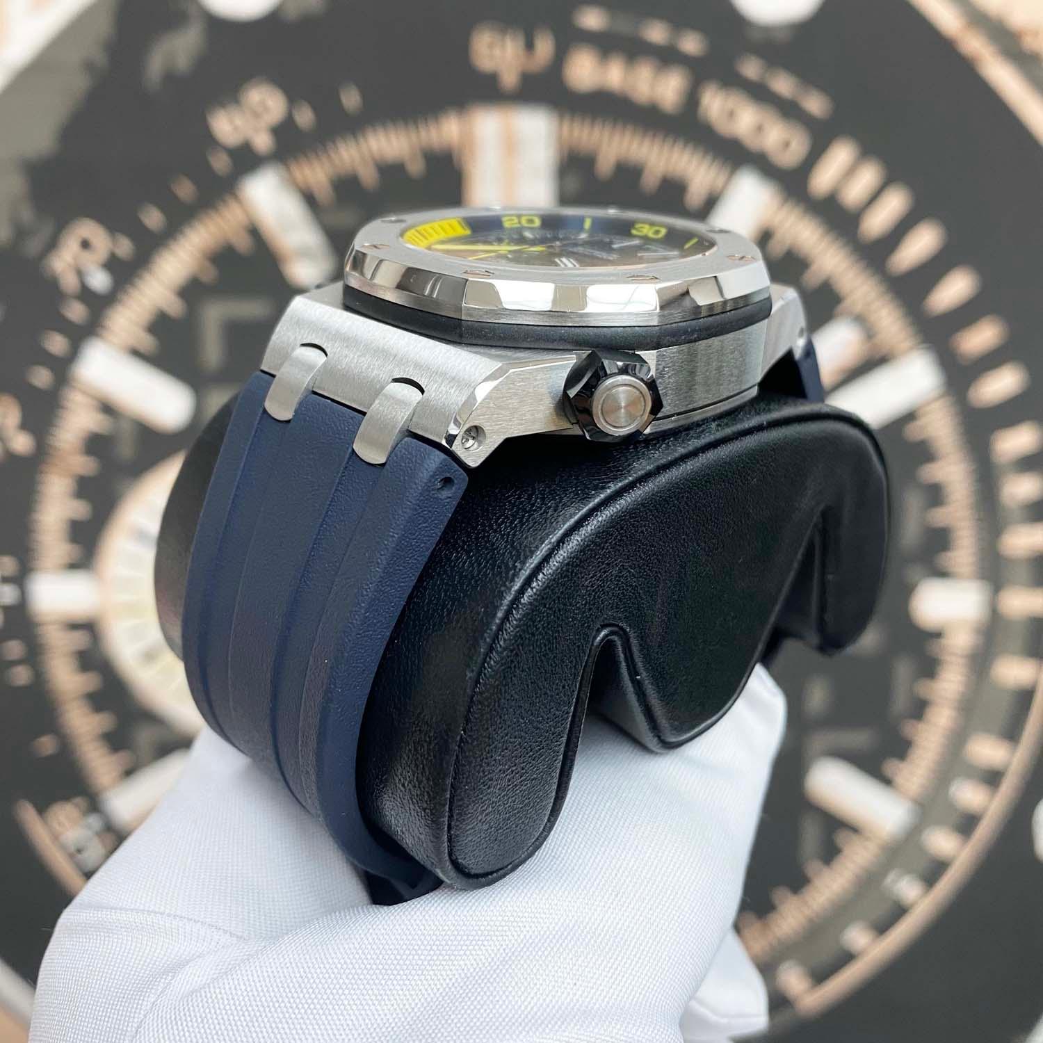 Audemars Piguet Limited Edition Royal Oak Offshore Diver 42mm 26703ST.OO.A027CA.01 Blue Dial Pre-Owned - Gotham Trading