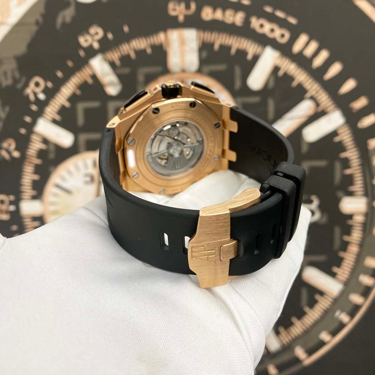 Audemars Piguet Royal Oak Offshore Chronograph 44mm 26400RO Black Dial Pre-Owned - Gotham Trading