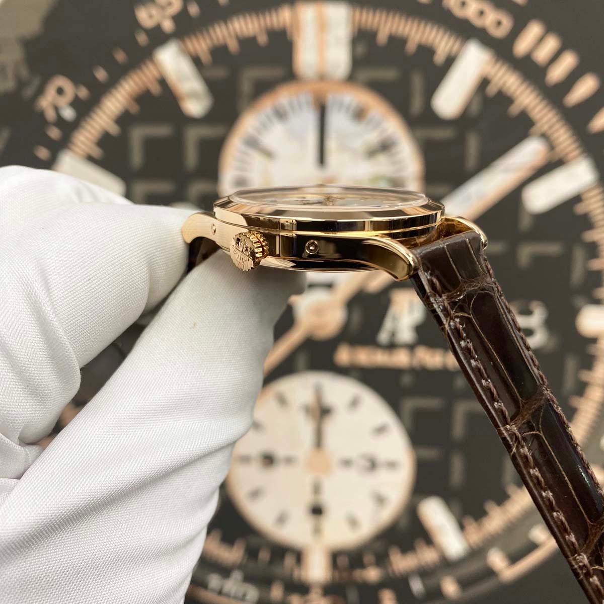 Patek Philippe Annual Calendar Complication 38mm 5396R Silver Dial - Gotham Trading