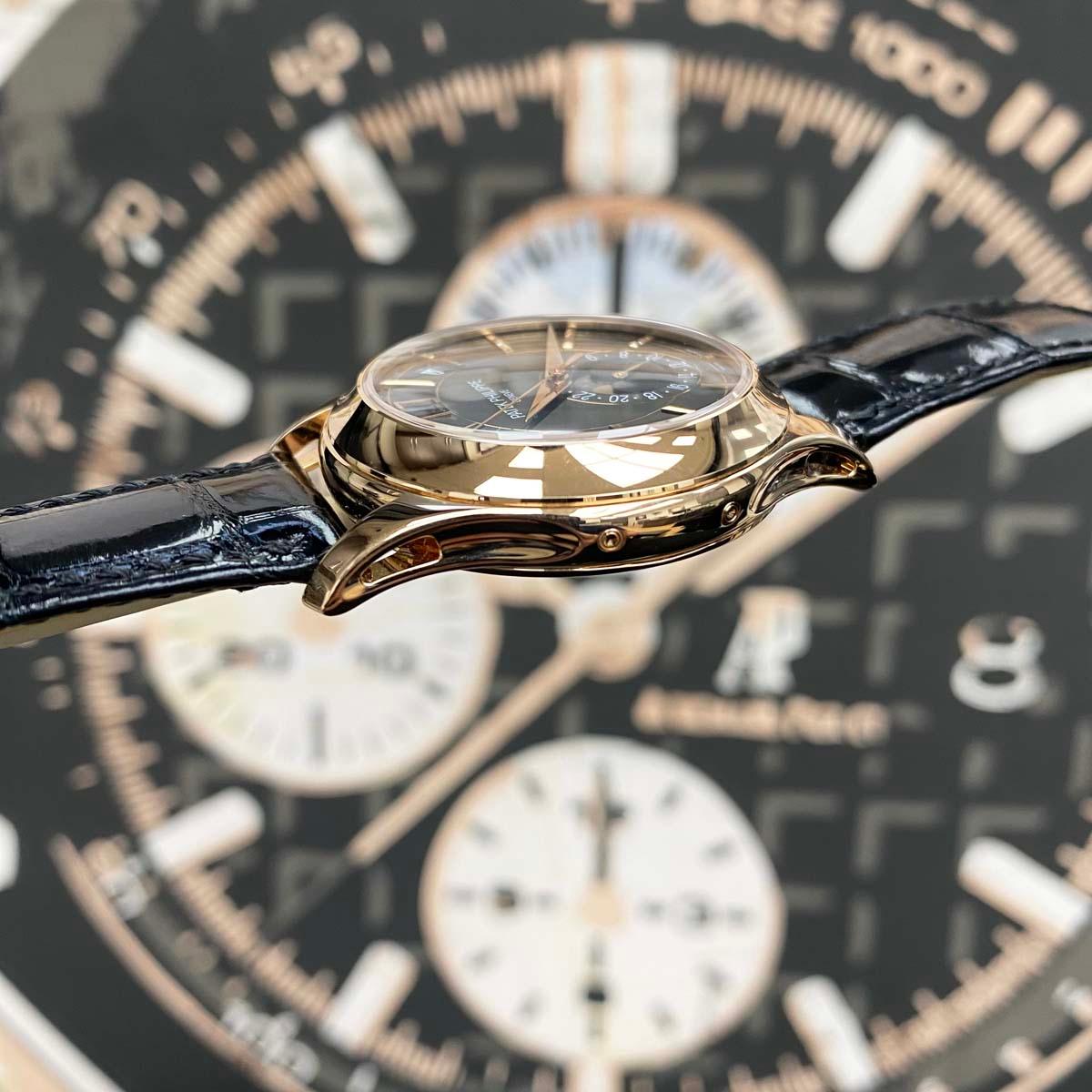 Patek Philippe Annual Calendar Complication 40mm 5205R Black Dial - Gotham Trading