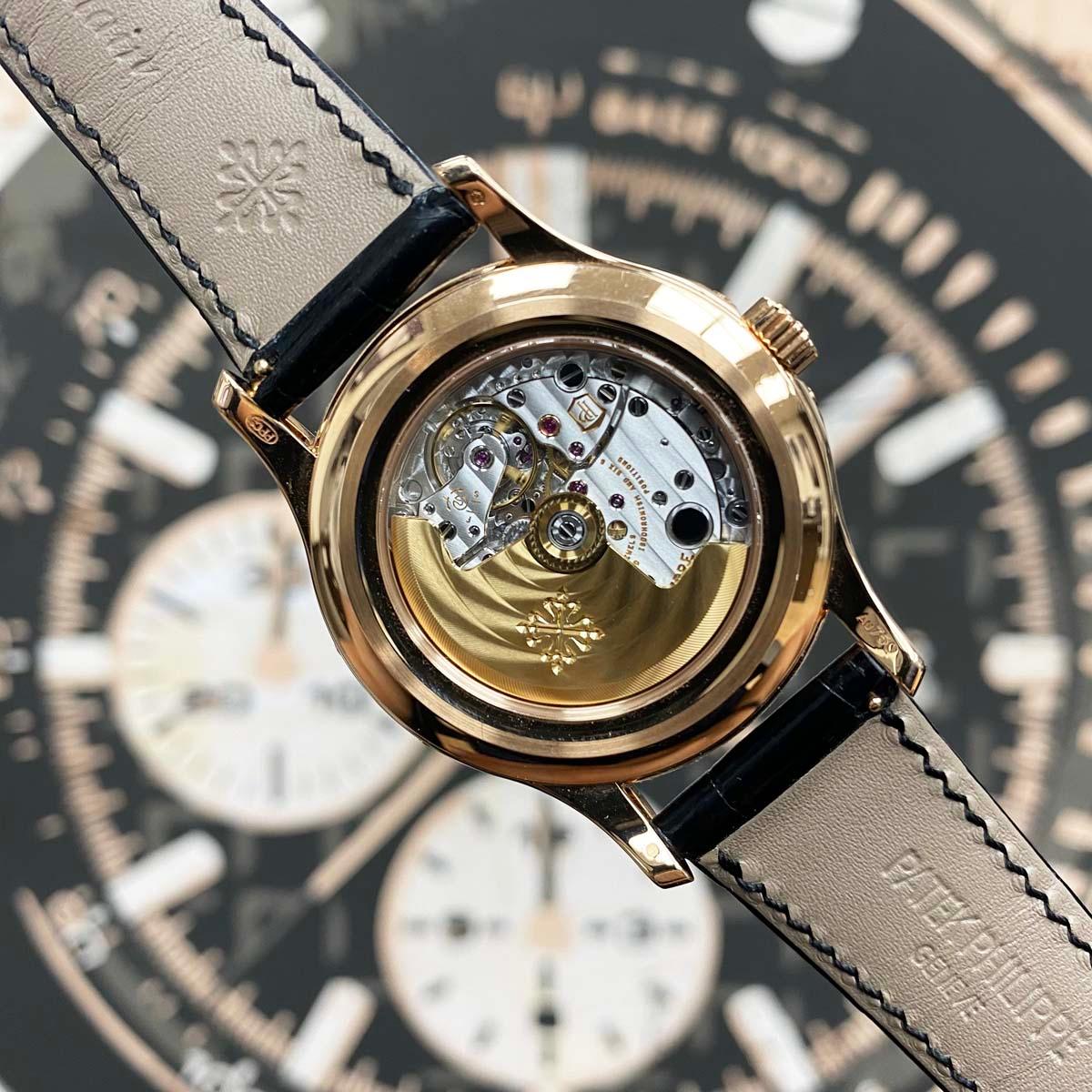 Patek Philippe Annual Calendar Complication 40mm 5205R Black Dial - Gotham Trading
