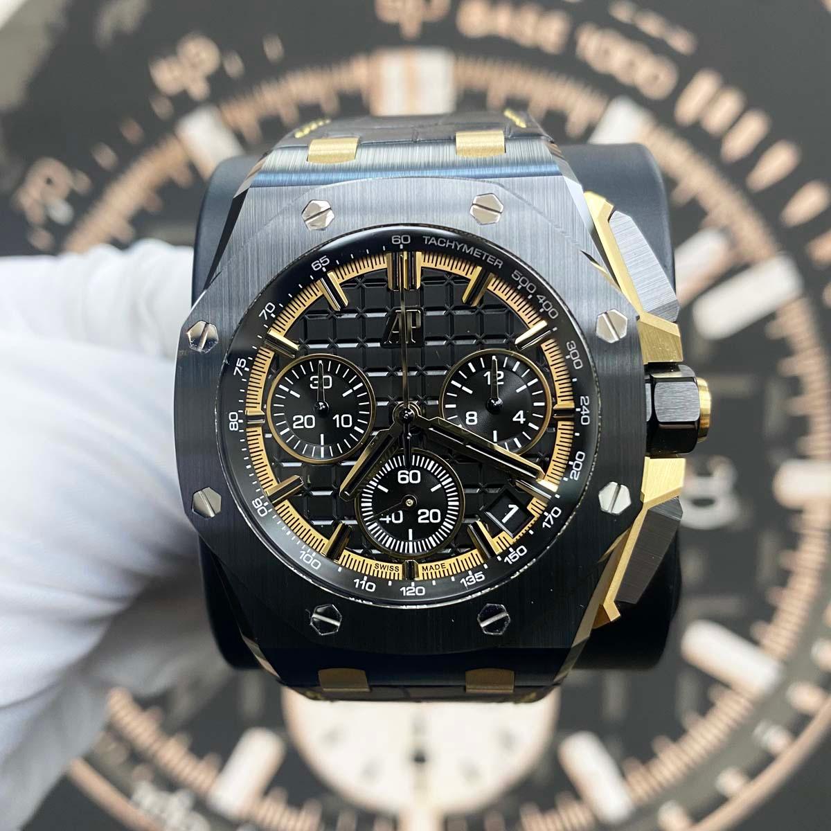 Audemars Piguet Royal Oak Offshore Chronograph 43mm 26420CE.OO.A127CR.01 Black Dial - Gotham Trading