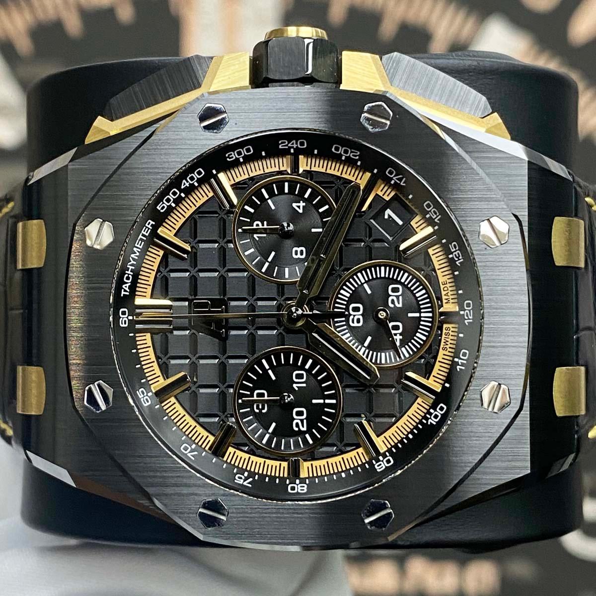 Audemars Piguet Royal Oak Offshore Chronograph 43mm 26420CE.OO.A127CR.01 Black Dial - Gotham Trading