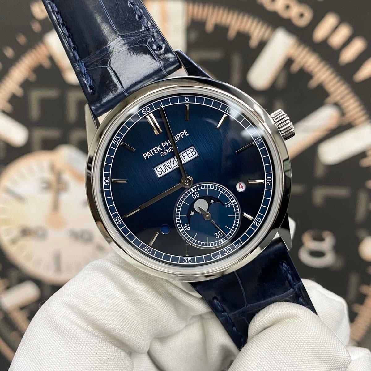 Patek Philippe Grand Complications Self-Winding 41mm 5236P Blue Dial - Gotham Trading