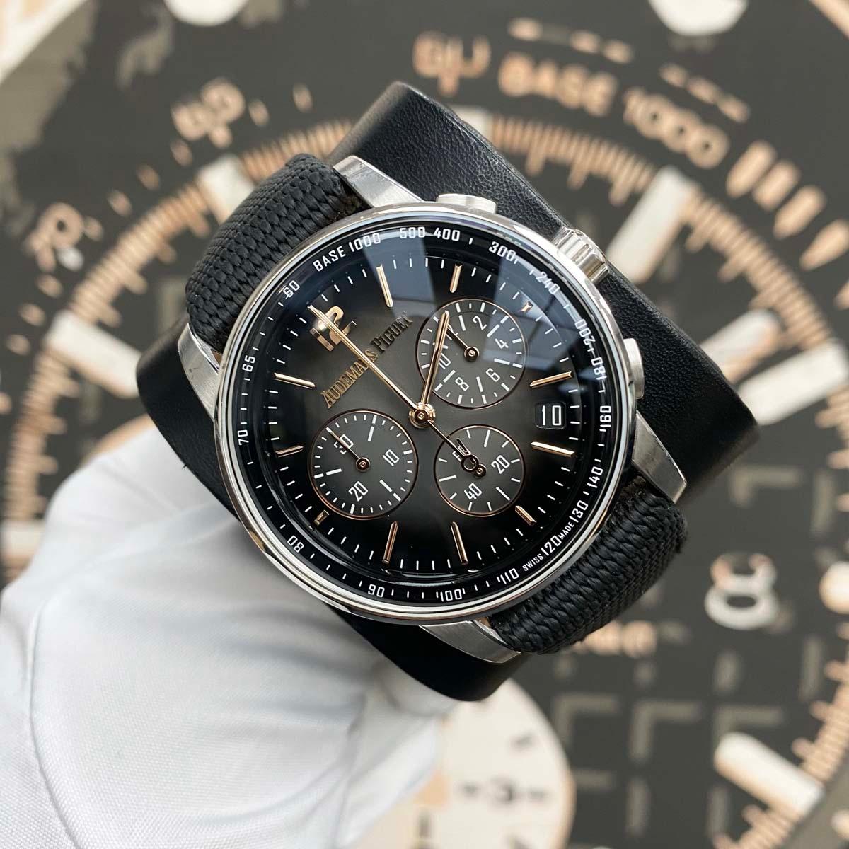 Audemars Piguet Code 11.59 41mm 26393CR.OO.A002KB.01 Smoked Grey Dial Pre-Owned - Gotham Trading