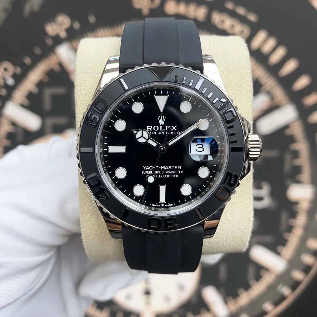 Rolex Yacht-Master 42mm 226659 Black Dial 2023 Mint Condition Pre-Owned - Gotham Trading