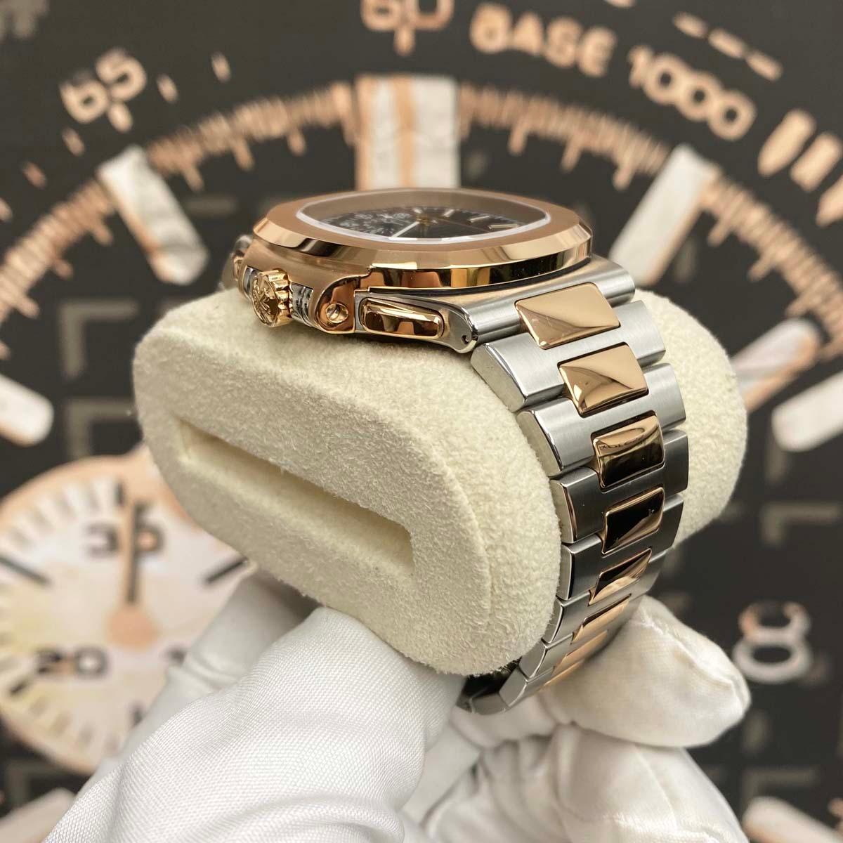 Patek Philippe Nautilus Chronograph 40mm 5980/1AR-001 Blue Dial Unworn - Gotham Trading