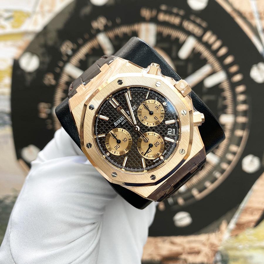 Audemars Piguet Royal Oak Chronograph 41mm 26239OR.OO.D821CR.01 Brown Dial - Gotham Trading