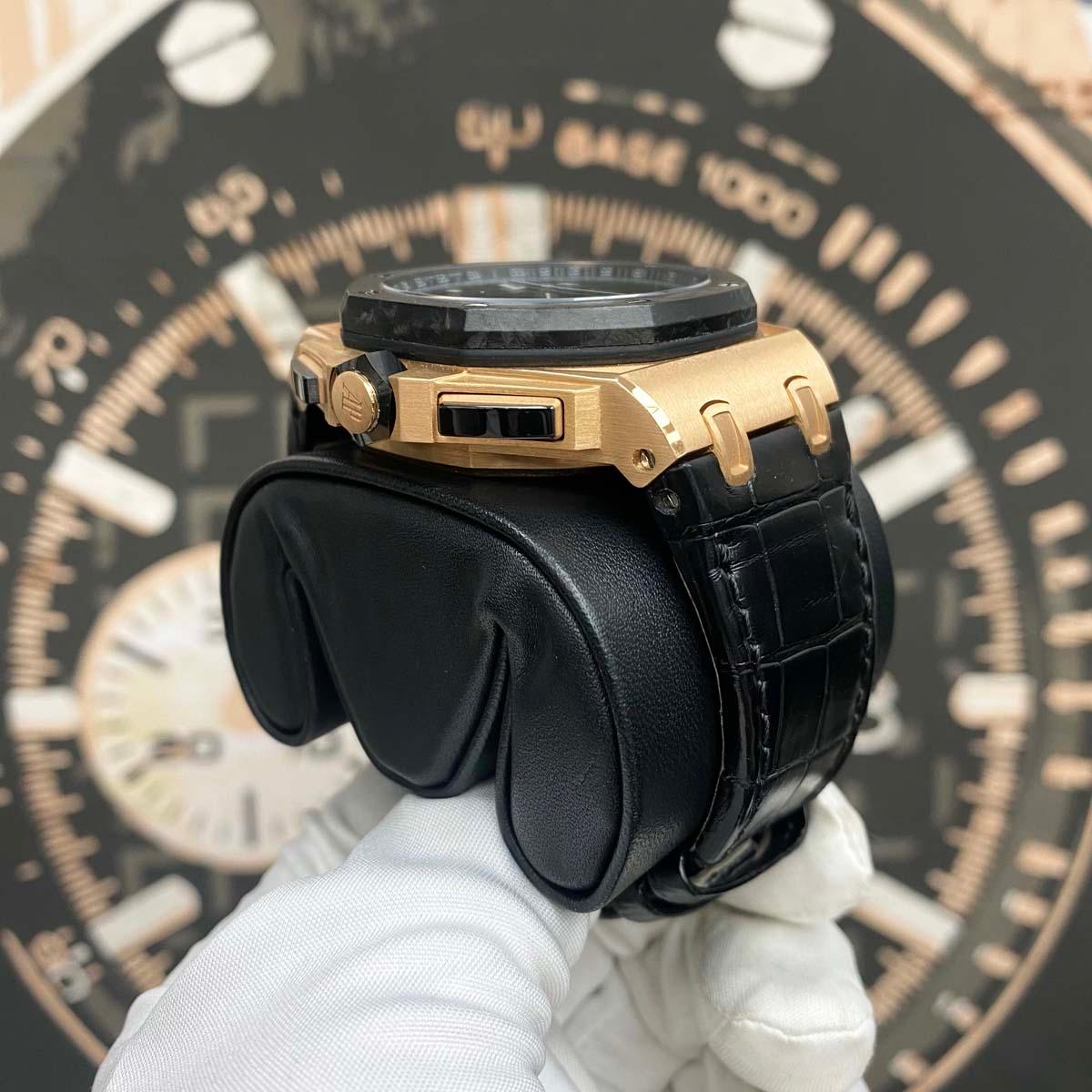 Audemars Piguet Royal Oak Offshore Tourbillon Chronograph 44mm 26288OF Openworked Dial Pre-Owned - Gotham Trading