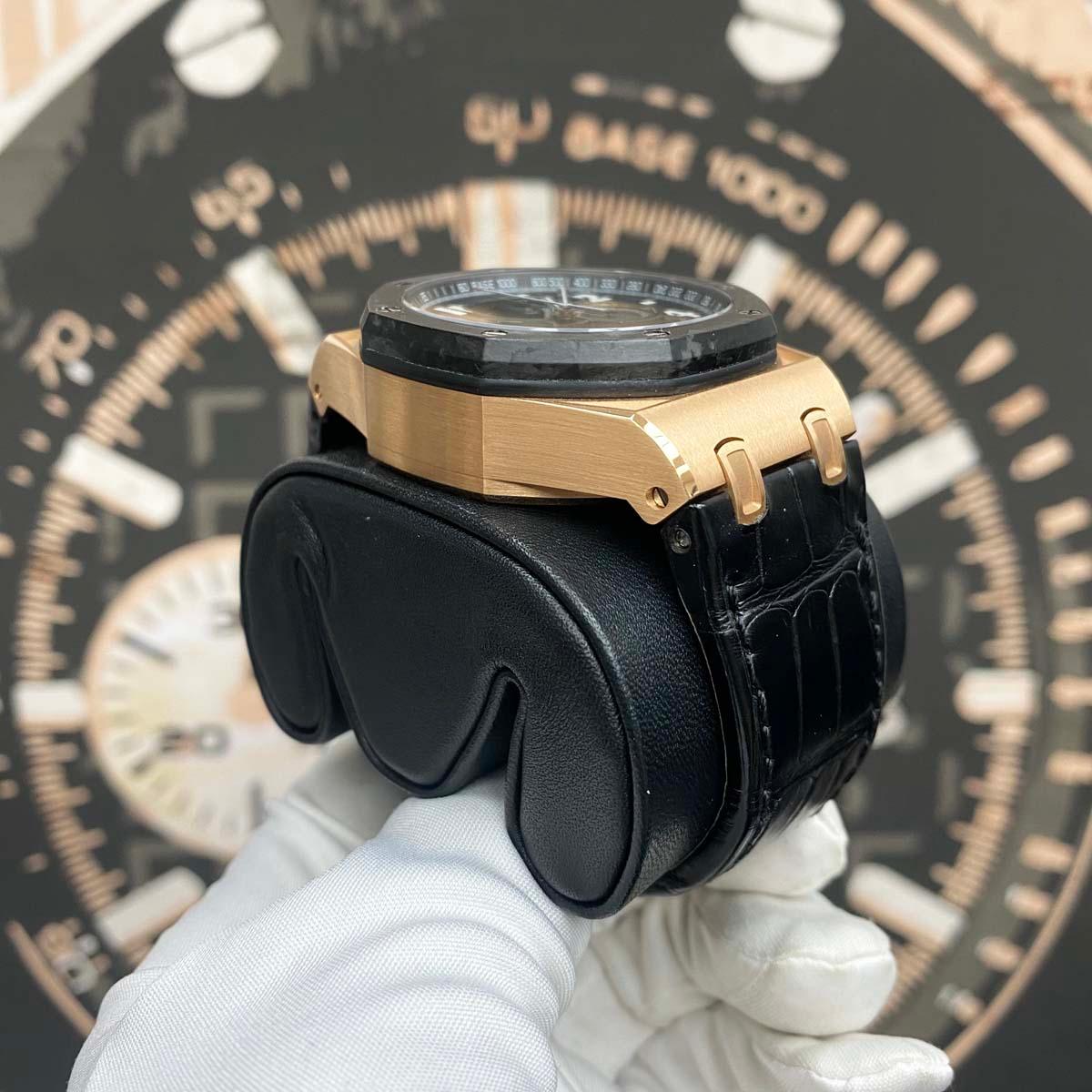 Audemars Piguet Royal Oak Offshore Tourbillon Chronograph 44mm 26288OF Openworked Dial Pre-Owned - Gotham Trading