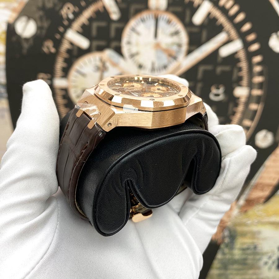 Audemars Piguet Royal Oak Chronograph 41mm 26239OR.OO.D821CR.01 Brown Dial - Gotham Trading