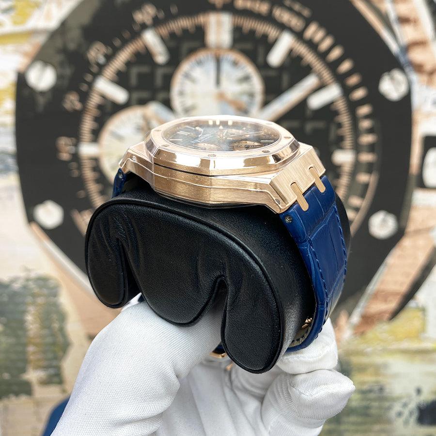 Audemars Piguet Royal Oak Chronograph 41mm 26239OR.OO.D315CR.01 Blue Dial - Gotham Trading