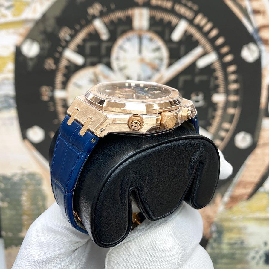 Audemars Piguet Royal Oak Chronograph 41mm 26239OR.OO.D315CR.01 Blue Dial - Gotham Trading