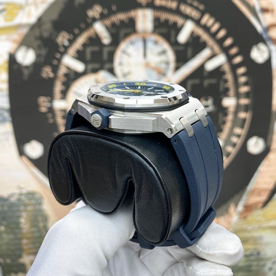 Audemars Piguet Royal Oak Offshore Diver 42mm 15710ST Blue Dial Pre-Owned - Gotham Trading