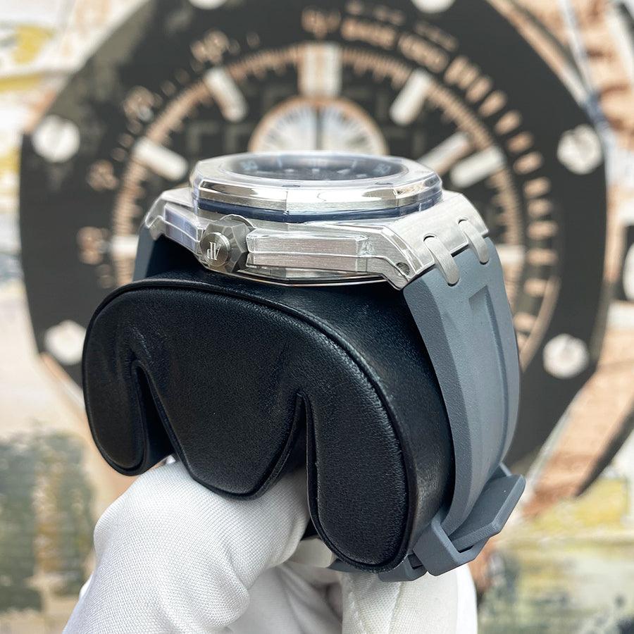 Audemars Piguet Royal Oak Offshore Diver 42mm 15720ST Grey Dial - Gotham Trading