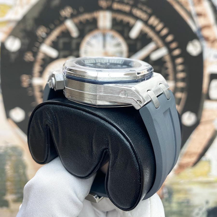 Audemars Piguet Royal Oak Offshore Diver 42mm 15720ST Grey Dial - Gotham Trading
