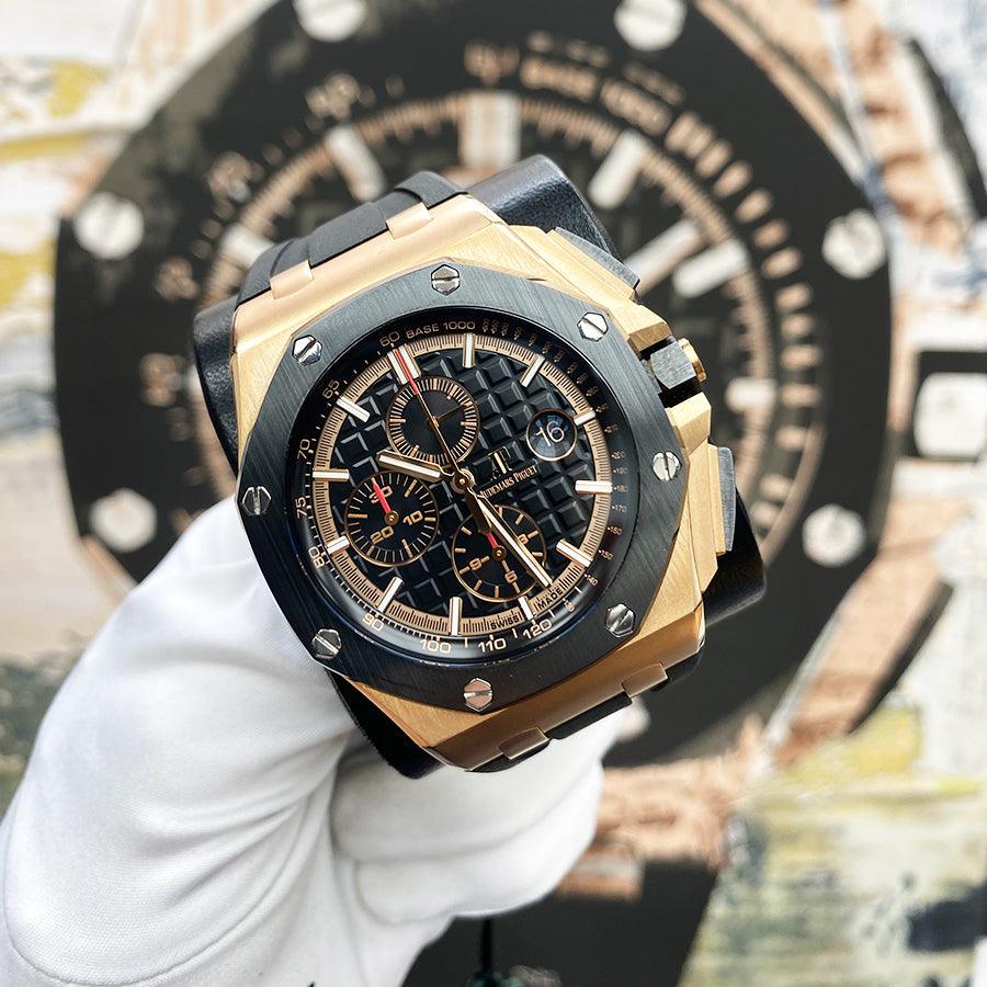 Audemars Piguet Royal Oak Offshore Chronograph 44mm 26401RO Black Dial Pre-Owned - Gotham Trading