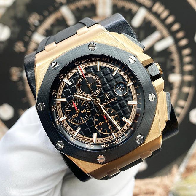Audemars Piguet Royal Oak Offshore Chronograph 44mm 26401RO Black Dial Pre-Owned - Gotham Trading