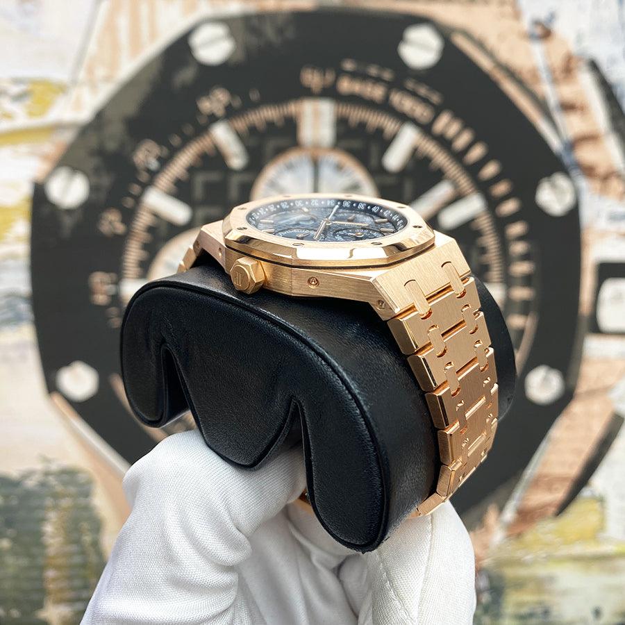 Audemars Piguet Royal Oak Perpetual Calendar 41mm 26574OR.OO.1220OR.02 Blue Dial Pre-Owned - Gotham Trading