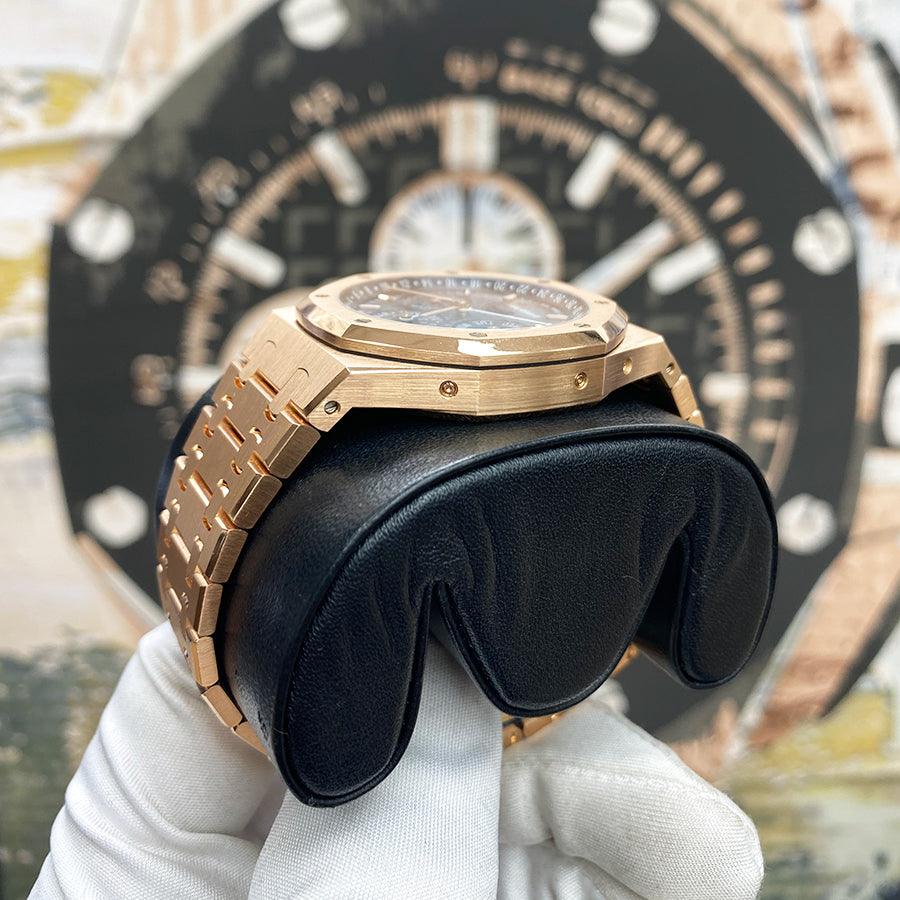Audemars Piguet Royal Oak Perpetual Calendar 41mm 26574OR.OO.1220OR.02 Blue Dial Pre-Owned - Gotham Trading