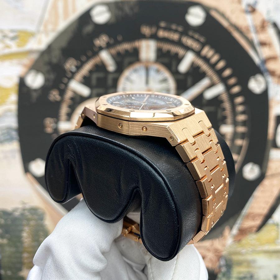 Audemars Piguet Royal Oak Perpetual Calendar 41mm 26574OR.OO.1220OR.02 Blue Dial Pre-Owned - Gotham Trading