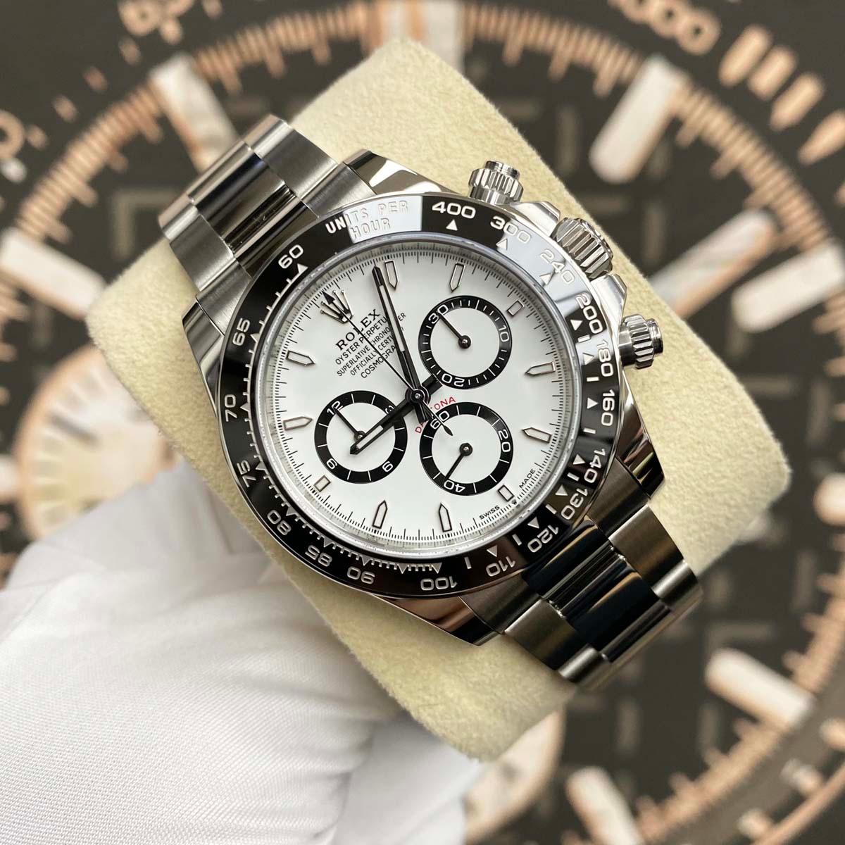 White rolex daytona sale