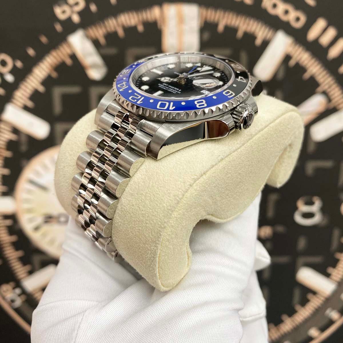 Rolex GMT-Master II "Batgirl" 40mm 126710BLNR Black Dial - Gotham Trading