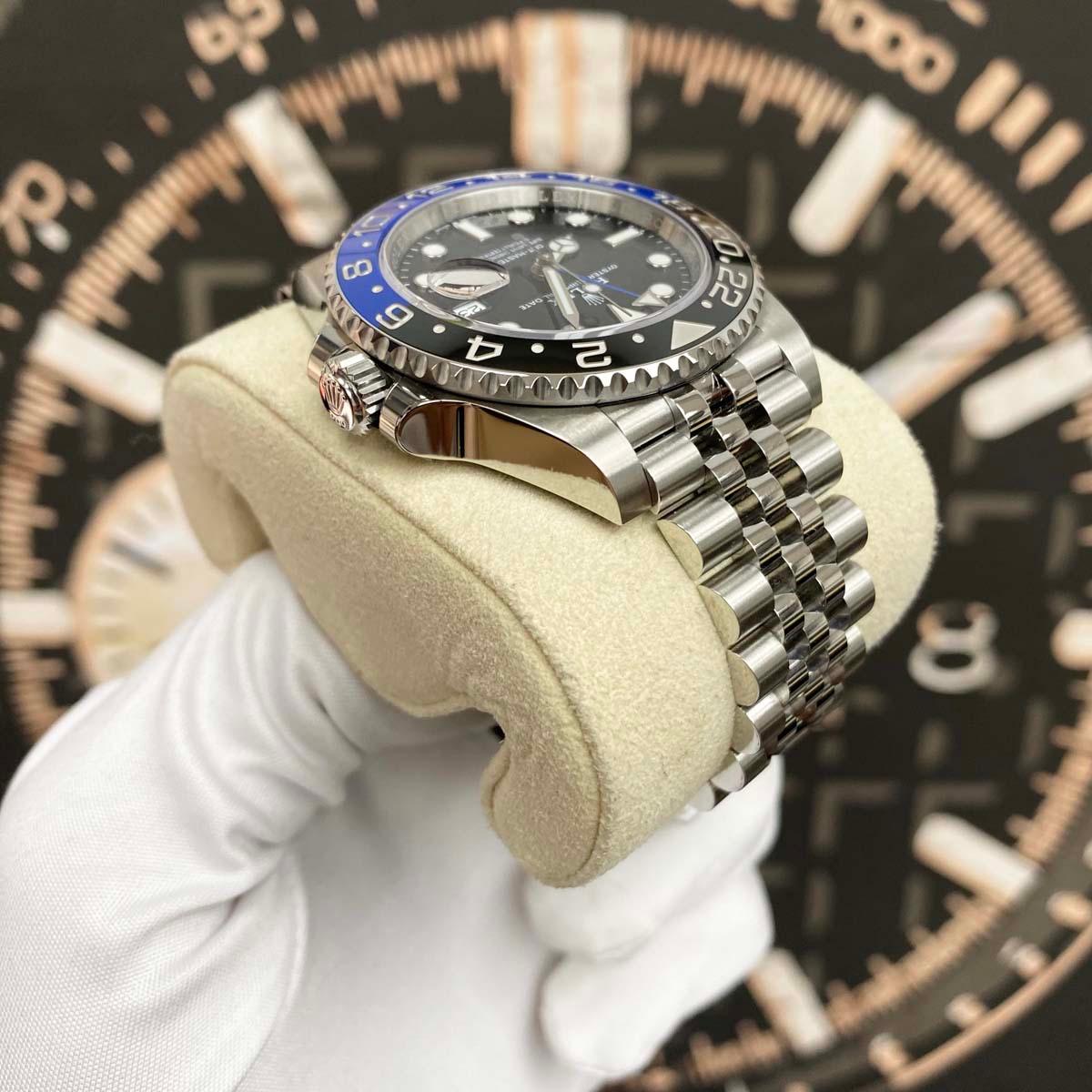 Rolex GMT-Master II "Batgirl" 40mm 126710BLNR Black Dial - Gotham Trading